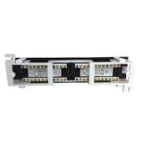 Other Brands Cab PP 12C5E SM RJ45 Patch Panel 12 Port CAT5e Patch Panel Self Mount Patch Panel 110 Punch Down