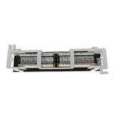 Other Brands Cab PP 12C6 SM RJ45 Patch Panel 12 Port CAT6 Patch Panel Self Mount Patch Panel 110 Punch Down