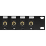 Other Brands Cab PP TVF 16 A V Patch Panel 16 port F Type Patch Panel 19 inch Rackmount 1U