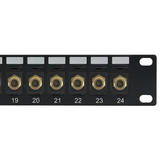 Other Brands Cab PP TVF 24 A V Patch Panel 24 port F Type Patch Panel 19 inch Rackmount 1U