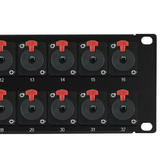 Other Brands Cab PP TRS 32 A V Patch Panel 32 Port 1 4 TRS female patch panel 19 inch rackmount 2U
