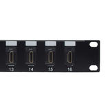 Other Brands Cab PP HDMI 16 A V Patch Panel 16 Port HDMI patch panel 19 inch rackmount 1U