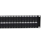 Other Brands Cab PP HDMI 48 A V Patch Panel 48 Port HDMI patch panel 19 inch rackmount 2U