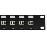 Other Brands Cab PP FO108 16 Fiber Optic Patch Panel 16 Port LC LC Multimode 62 5u Duplex Patch Panel 19 Rackmount 1U