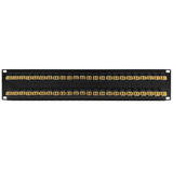 Other Brands Cab PP FO108 48 Fiber Optic Patch Panel 48 Port LC LC Multimode 62 5u Duplex Patch Panel 19 Rackmount 2U