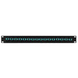 Other Brands Cab PP FO804 16 Fiber Optic Patch Panel 16 Port SC SC Multimode 50u OM3 4 Simplex Patch Panel 19 Rackmount 1U