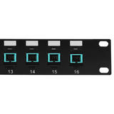 Other Brands Cab PP FO804 16 Fiber Optic Patch Panel 16 Port SC SC Multimode 50u OM3 4 Simplex Patch Panel 19 Rackmount 1U