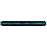Other Brands Cab PP FO804 24 Fiber Optic Patch Panel 24 Port SC SC Multimode 50u OM3 4 Simplex Patch Panel 19 Rackmount 1U