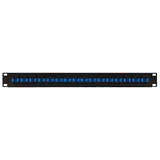 Other Brands Cab PP FO604 16 Fiber Optic Patch Panel 16 Port SC SC Singlemode 9u Simplex Patch Panel 19 Rackmount 1U