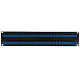 Other Brands Cab PP FO604 48 Fiber Optic Patch Panel 48 Port SC SC Singlemode 9u Simplex Patch Panel 19 Rackmount 2U