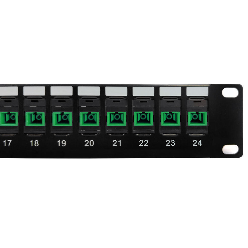 24 Port SC/SC APC Singlemode 9u Simplex Patch Panel - 19