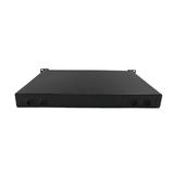 Other Brands Cab PP F1000 1UBK Fiber Optic Panel Enclosure Adapter 1U 19 Rackmount FDU with Slide Out Black