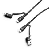 PrimeCables Cab PC 08001 USB 2 0 4 in1 Charging Cables Type C to Type C Type C to Micro USB USB A to Type C USB 3Ft PrimeCabl