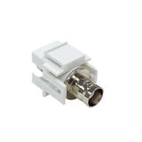 Other Brands Cab WP IN BNC Audio Video keystone Jacks BNC Female Female Keystone Wall Plate Insert Gold Plated