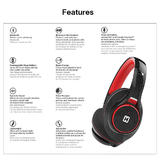 iHome IB90V2BRC Headsets iHome iB90 Bluetooth Rechargeable Headphones With Mic Remote IB90V2 IB90V2BRC
