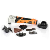PrimeCables Cab CMT217 Hand Tools Lithium Ion 12 Volt Cordless 20 000 OPM Variable Speed Oscillating Multi Tool Kit PrimeCabl