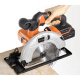PrimeCables Cab CCS326 Power Tools Accessories Cordless Circular Saw 20V Lithium ion Battery with 6 Blade Bevel Depth Adjusta