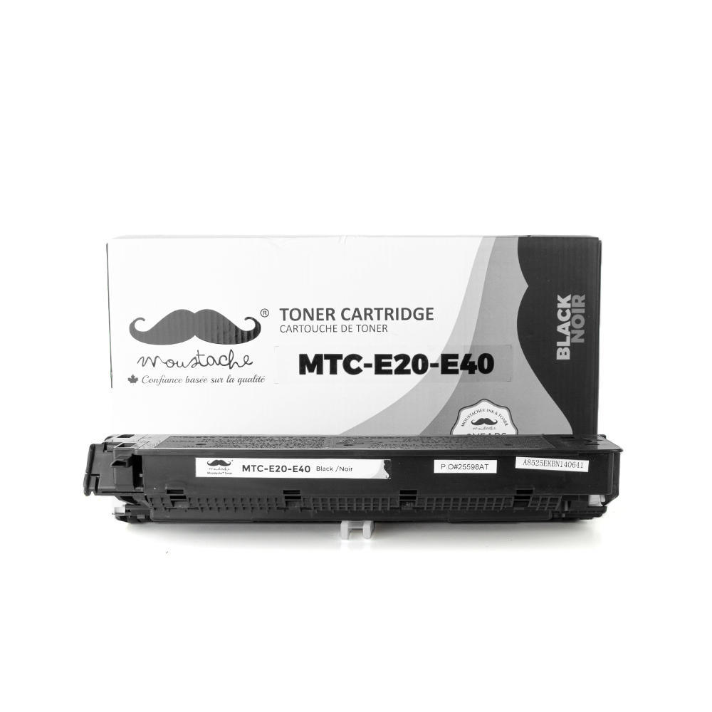 Canon E20 E40 1491A002AA Compatible Black Toner Cartridge Moustache®