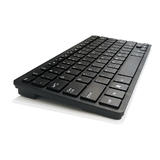 KB USB MINI Keyboards Ultra Thin Wired Mini 78 Key Chocolate Keyboard with Multimedia Keys Black