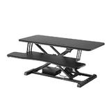 PrimeCables Cab PC 08044 Sit Stand Desk Solutions Electric Height Adjustable Sit Stand Desk Converter PrimeCables