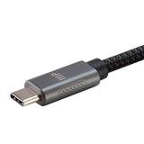 Monoprice Canada Cab 39240 Display Port Adapters Monoprice Bidirectional USB Type C to DisplayPort Cable 4K 60Hz Black 6ft