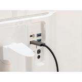 Monoprice Canada Cab 39240 Display Port Adapters Monoprice Bidirectional USB Type C to DisplayPort Cable 4K 60Hz Black 6ft