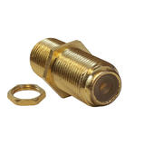 Other Brands Cab AD TVF Wall Plate Inserts F Type Female to Female Bulkhead Gold Plated 1Ghz insert