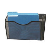 Winnable 965 11951 Wall Files Winnable Mesh Wall Files Pocket 3 Pack Letter Size Black 11951