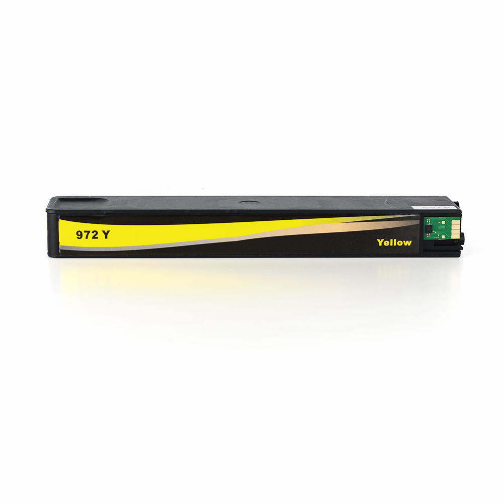 Remanufactured HP 972A L0R92AN Yellow PageWide Ink Cartridge - Moustache®