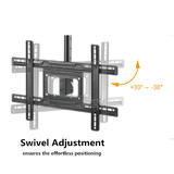 PrimeCables Cab PC007831 TV Wall Mounts Stands Heavy Duty TV Ceiling Mount for Most 37 80 TV PrimeCables