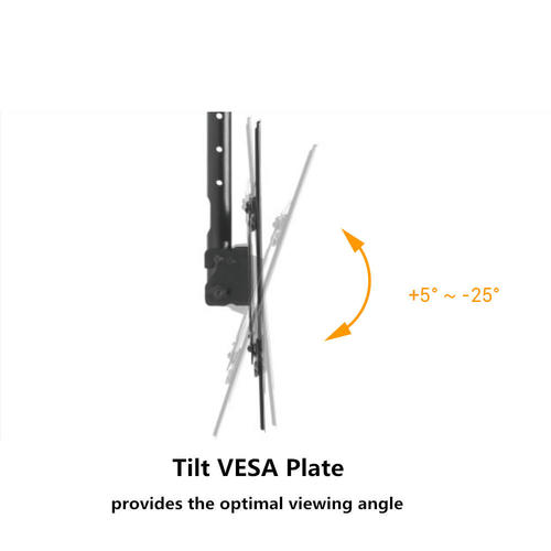 HeavyDuty TV Ceiling Mount for Most 37"80" TV PrimeCables®