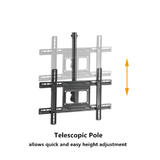 PrimeCables Cab PC007831 TV Wall Mounts Stands Heavy Duty TV Ceiling Mount for Most 37 80 TV PrimeCables