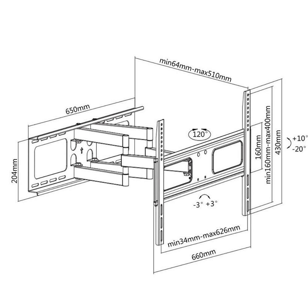 Tv Wall Mount Model Lpa37 896