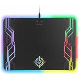 Cab ENPCPLR100BKEW Gaming Accessories ENHANCE LED Gaming Mouse Pad Hard Large Surface 7 RGB Light Up Modes
