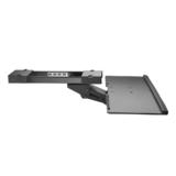 PrimeCables Cab PC 07952 Monitor Desk Mounts Adjustable Computer Keyboard Mouse Platform Tray Deluxe Under Table Desk Mount P