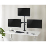 PrimeCables Cab LDT12 C036 Monitor Desk Mounts Full motion Triple Monitor Desk Mount for 13 32 Monitors PrimeCables
