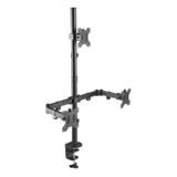 PrimeCables Cab LDT12 C036 Monitor Desk Mounts Full motion Triple Monitor Desk Mount for 13 32 Monitors PrimeCables