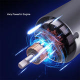 PrimeCables Cab CAP110 Hand Tools Portable Air Compressor Pump Cordless Tire Inflator with Digital Display LED Light PrimeCab