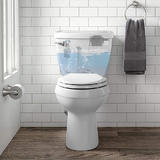 LIVINGbasics LVB 203BQ18 Bath Fixtures Automatic Touchless Microvave Sensor Toilet Flusher LIVINGbasics