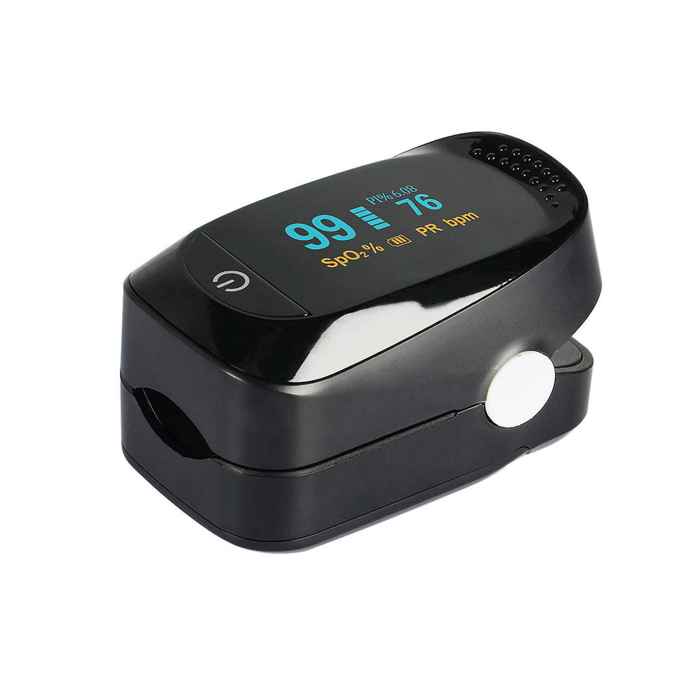Fingertip Pulse Oximeter, MultiDirectional Display, Blood Oxygen Heart
