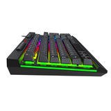 Havit HAVIT KB500L Keyboards Havit KB500L USB2 0 Multi Function LED backlit keyboard Black