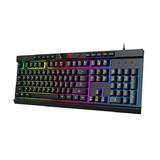 Havit HAVIT KB500L Keyboards Havit KB500L USB2 0 Multi Function LED backlit keyboard Black
