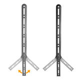 Cab SB 41 Speaker Projector Mounts Universal Soundbar Bracket with Adjustable Arms Fits Displays 23 to 65 PrimeCables