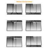 Cab SB 41 Speaker Projector Mounts Universal Soundbar Bracket with Adjustable Arms Fits Displays 23 to 65 PrimeCables