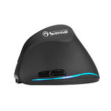 Marvo MARVO M703W Mice Marvo Wireless Ergonomic Gaming Mouse 2400DPI Blue LED Right Handed Use