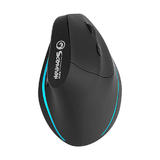 Marvo MARVO M703W Mice Marvo Wireless Ergonomic Gaming Mouse 2400DPI Blue LED Right Handed Use