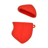 LIVINGbasics LVB LFY 04 Storage Bags Covers 3D Cute Cartoon Red Lip Silicone Protective Case For Airpods 1 2