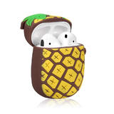LIVINGbasics LVB LFY 08 Storage Bags Covers 3D Cute Cartoon Pineapple Protective Case for AirPods 1 2