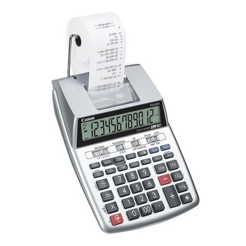 Canon CP1200DII 12-Digit Desktop Printing Calculator - Fast Tape For Office, Home, Or Business