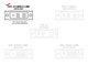 Female to DVI D Single Link Female Adapter cab 2081 4